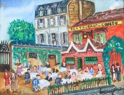 Lucien GENIN (1894-1953)
Restaurant du coucou...