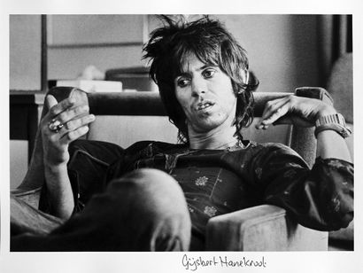 Keith Richards, Brussels 1976
Print on FUJIFILM...