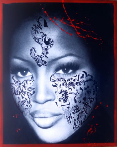 Naomi Campbell
Tirage contrecollé sur aluminium...