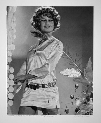 Brigitte Bardot 1967
Printed on baryta photo...