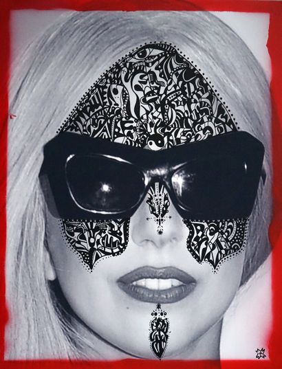 Lady Gaga
Tirage contrecollé sur aluminium...
