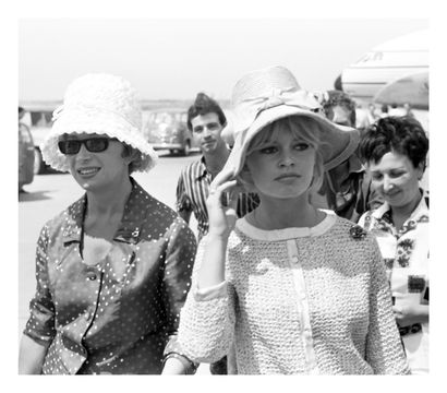 Brigitte Bardot arriving for the Cannes Film...