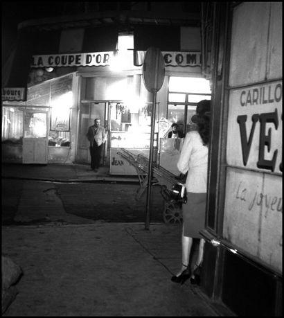 Paris prostitution in the Halles district...