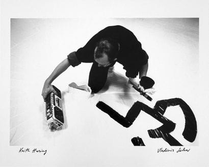 Keith Haring 1986
Print on Baryta photo paper,...