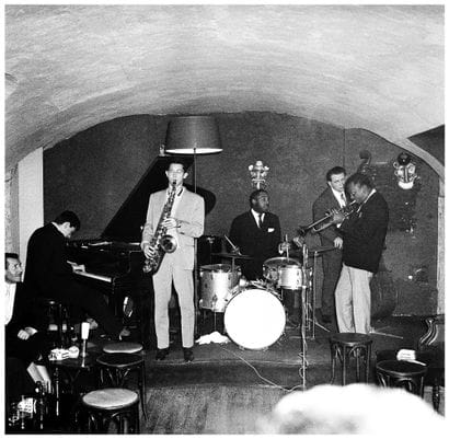 Miles Davis Paris Quartier Latin 1950's
Print...