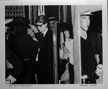 Yves Saint Laurent Backstage
Print on Hahnemühle...