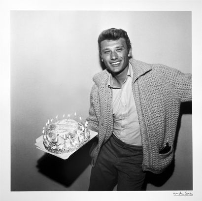 Johnny Halliday
Tirage sur papier argentique,...