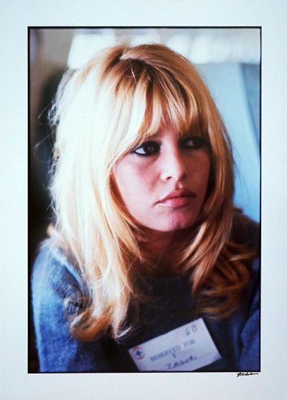 Brigitte Bardot
Tirage sur papier argentique,...