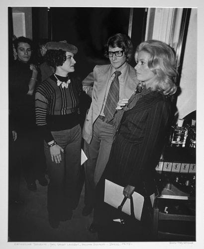 Catherine Deneuve, Yves Saint Laurent et...