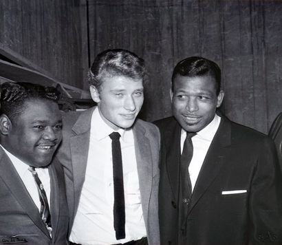 Johnny Hallyday et Fat Domino
Tirage sur...