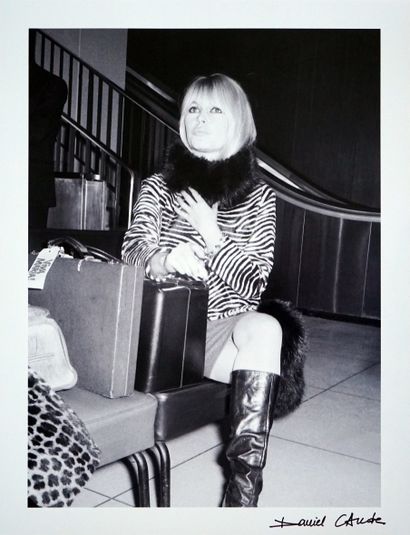 Brigitte Bardot
Tirage sur papier argentique,...