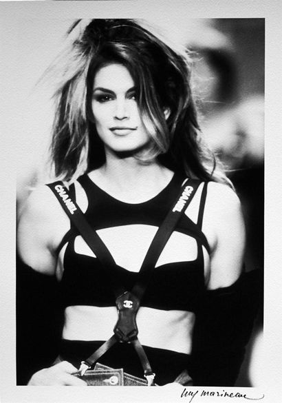 Cindy Crawford, Chanel, 1994
Print on Hahnemühle...