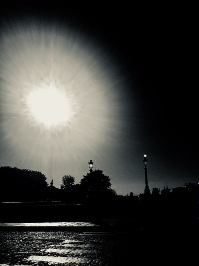 Paris by night Diasec print format 120 x...