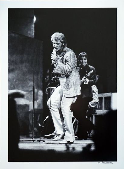 Johnny Hallyday
Tirage sur papier argentique,...