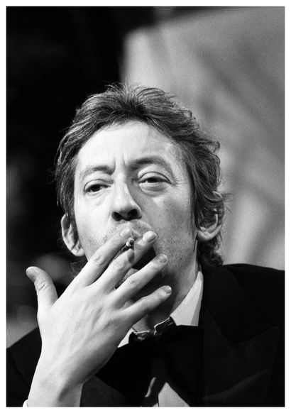 Serge Gainsbourg 1974
Print on Canson Baryta...