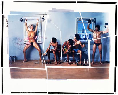 Gym NYC 1980’s
Tirage argentique contrecollé...