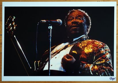 BB King 28 juin 1991 Paris
Tirage sur papier...