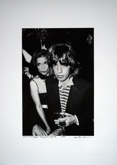 Mick Jagger Bianca NYC 1976
Tirage sur papier...