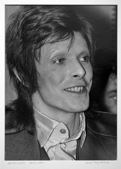 David Bowie Paris 1973
Baryta photo paper...