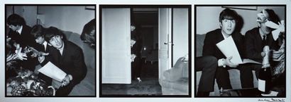 The Beatles January 1964 Paris
Silver print...