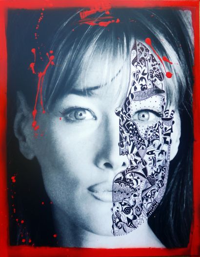 Carla Bruni
Tirage contrecollé sur aluminium,...