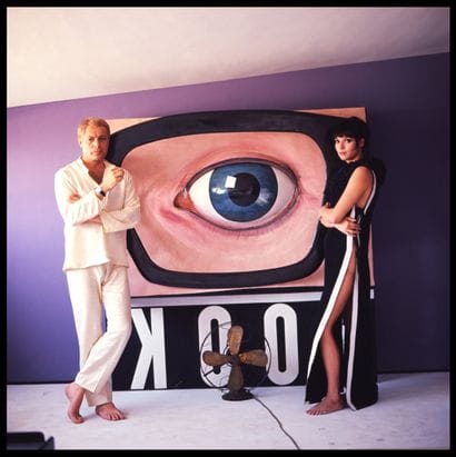 Marcello Mastroianni and Elsa Martinelli
Silver...
