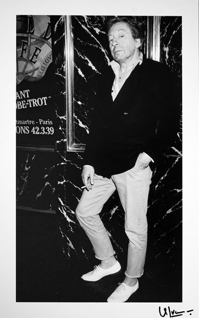 Serge Gainsbourg
Print on Hahnemühle Pearl...