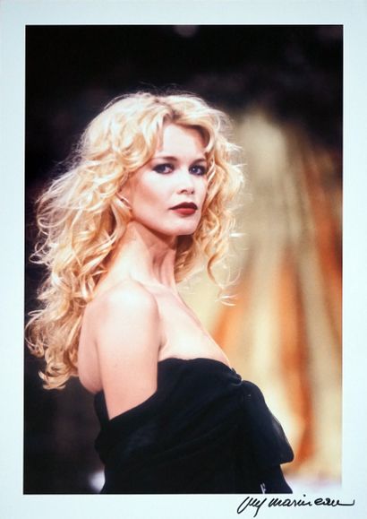 Claudia Schiffer
Tirage sur papier argentique,...