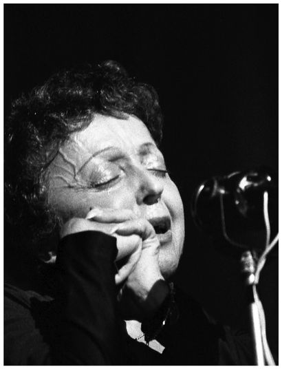 Edith Piaf 1960's
Print on Gloss Baryta silver...