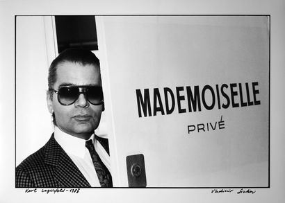 Karl Lagerfeld Studio Chanel 1983
Tirage...