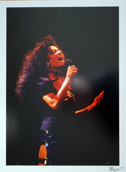 Diana Ross
Tirage sur papier argentique,...