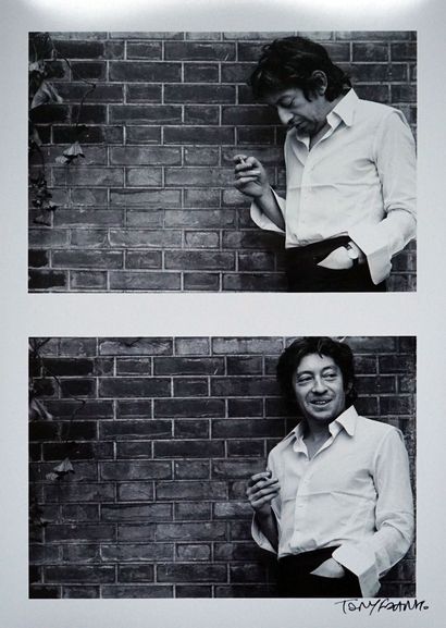 Serge Gainsbourg 1970
Tirage sur papier argentique,...