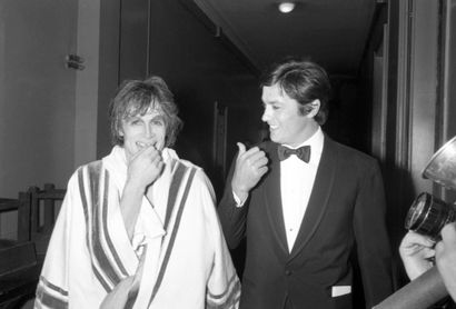 Alain Delon et Rudolf Noureev
Tirage sur...