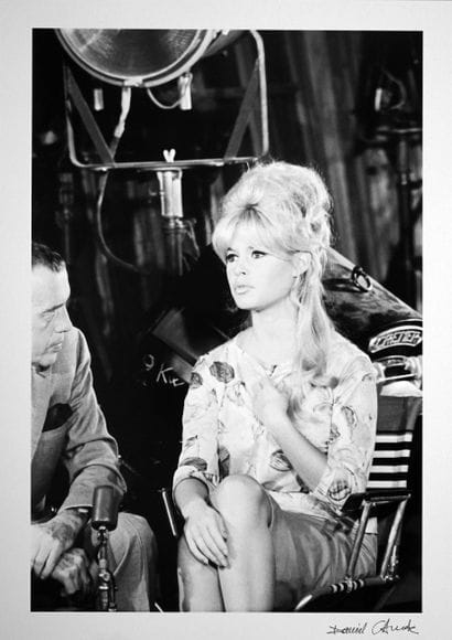 Brigitte Bardot and Humphrey Bogart
Silver...