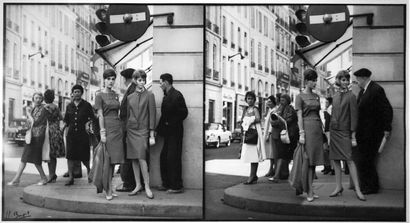 Paris, 1970s
Silver gelatin print, 40 x 77...