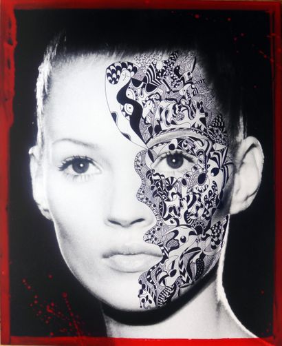 Kate Moss
Tirage contrecollé sur aluminium...