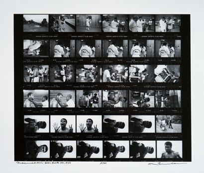 Mohamed Ali 1977
Tirage sur papier argentique,...