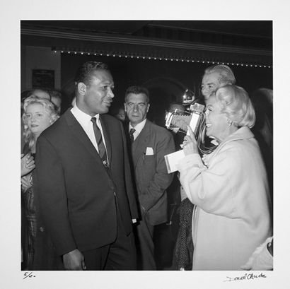 Sugar Ray Robinson
Tirage argentique contrecollé...