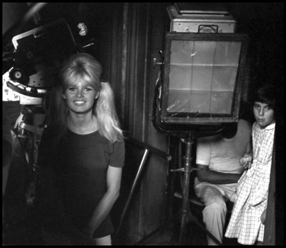 Brigitte Bardot
Tirage sur papier argentique,...
