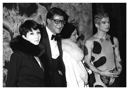 Zizi Jeanmaire Rudolf Nourev and YSL Paris...