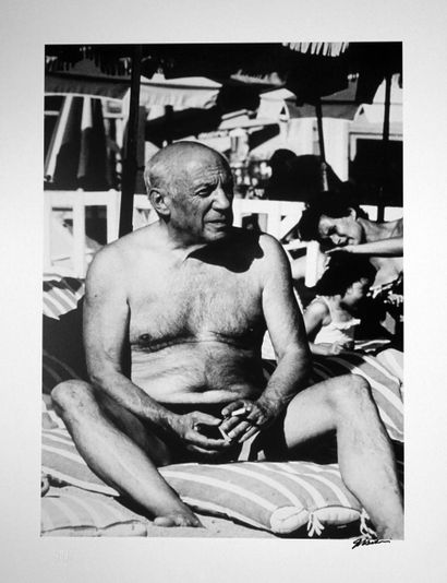 Pablo Picasso Cannes
Tirage sur papier argentique...
