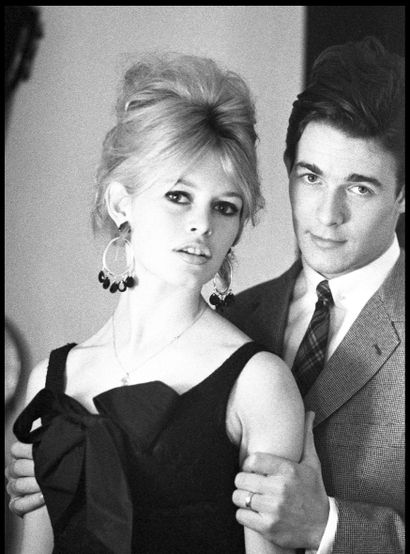 Brigitte Bardot and Jacques Charrier
Silver...