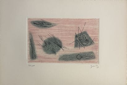 Henri GOETZ (1909-1989)
Composition 
Aquatinte...