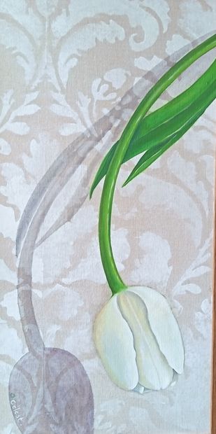 Set of five framed pieces, including: 
TAVE
Still...