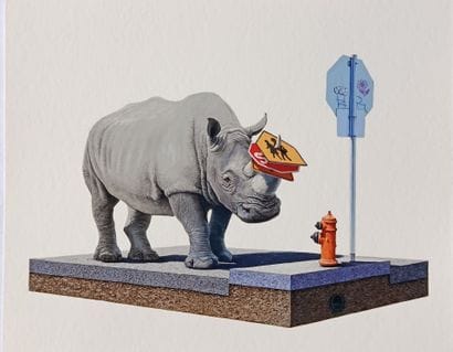JOSH KEYES (1969)
The collector, 2012
Sérigraphie...