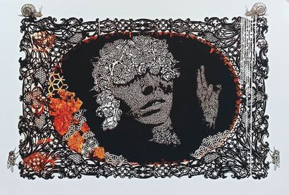 AUREL RUBBISH (1980)
The roses of Nazareth
Sérigraphie...