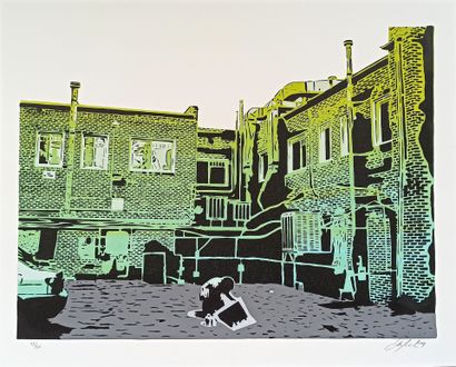 IAN K. MILLARD (XX)
Alley attack
Sérigraphie...