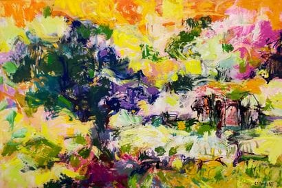 John ULBRICHT(1926-2006)
Landscape with trees
Oil...