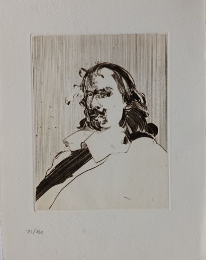 CLAUDE WEISBUCH (1927-2014)
Horace
Gravure...