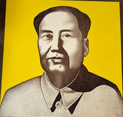 JULIEN MARTELLO (1973)
Mao sur fond jaune
Acrylique...